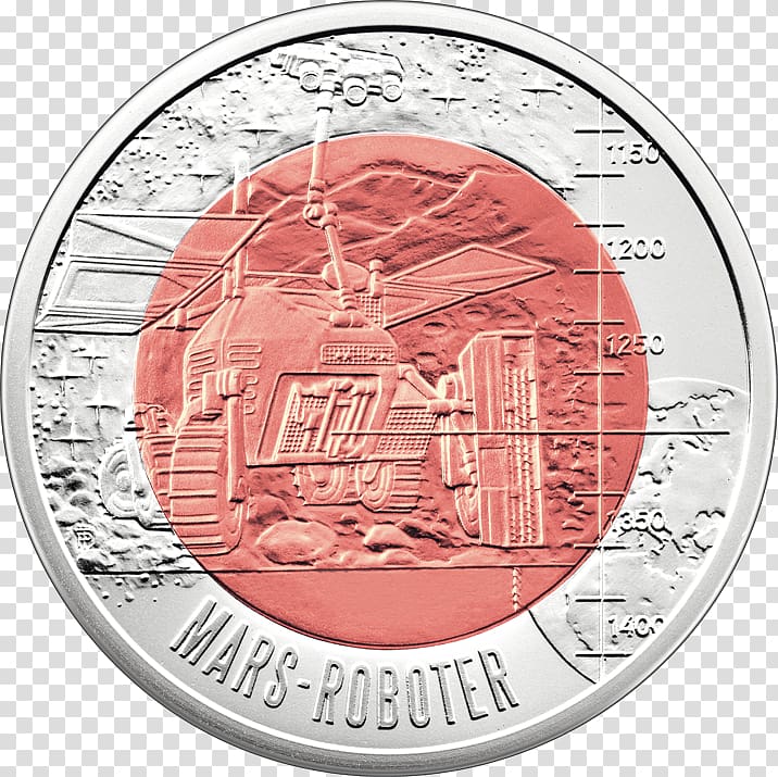 Coin Silver Euro Niobium Robotics, Coin transparent background PNG clipart