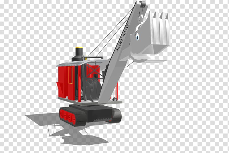 Rail transport Machine Crane IslandSide Adventures, Express Rail Link transparent background PNG clipart