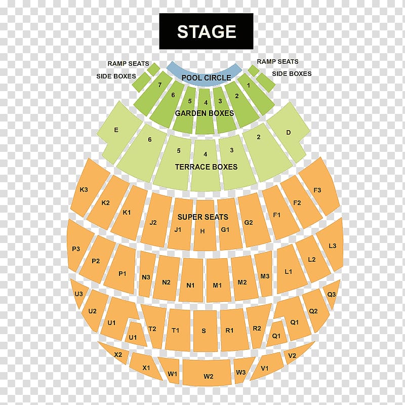 Dorothy Chandler Seating Chart