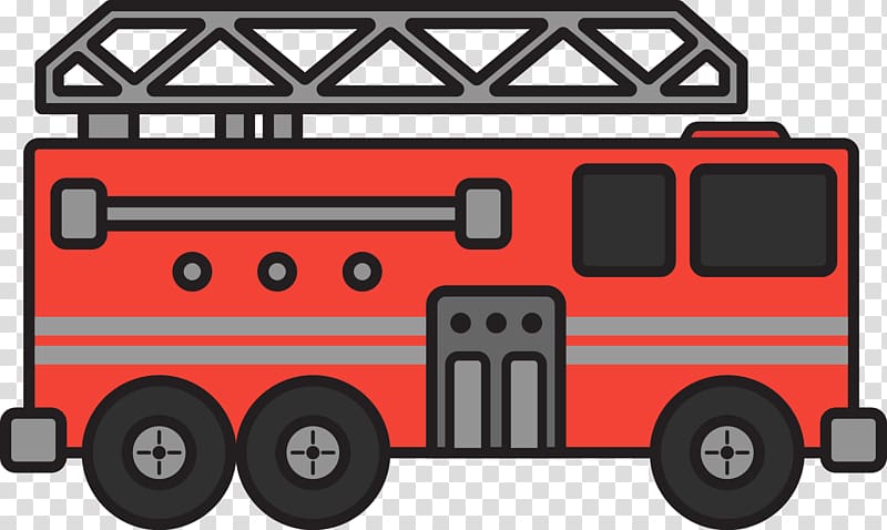 Fire engine Fire safety Fire Extinguishers Car, fire truck transparent background PNG clipart