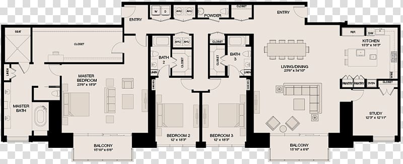 Market Square Tower Apartments Floor plan Building House, upscale atmosphere transparent background PNG clipart