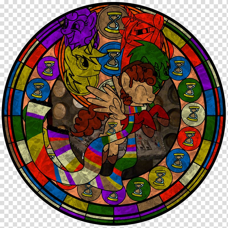 First Doctor Stained glass Fourth Doctor Valeyard Second Doctor, Fourth Doctor transparent background PNG clipart