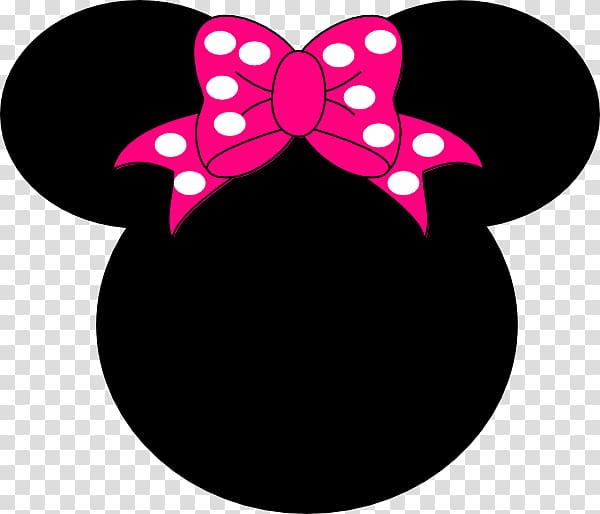 Minnie Mouse , Minnie Mouse Mickey Mouse , Minnie Mouse Outline Head transparent background PNG clipart