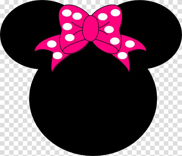 minnie head silhouette tattoo