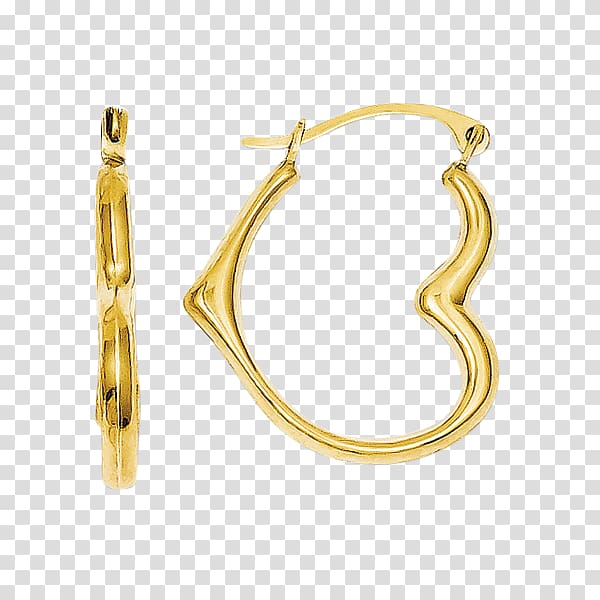 Earring Kreole Jewellery Gold, Gold Hoop transparent background PNG clipart