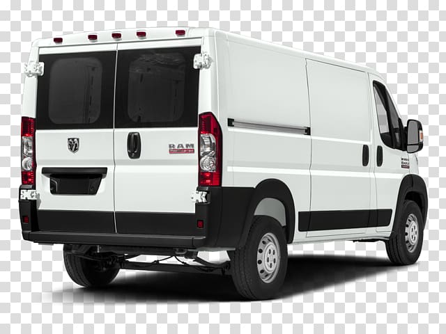 Ram Trucks Dodge Chrysler 2018 RAM ProMaster Cargo Van, cargovan transparent background PNG clipart