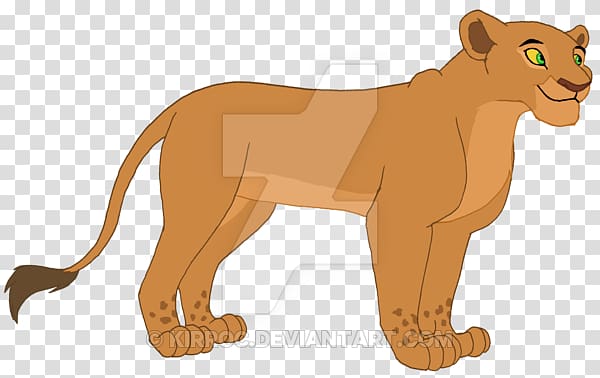 Lion Tiifu Kiara Nala Art, lion transparent background PNG clipart ...