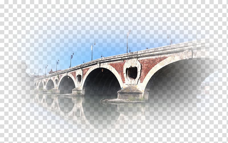 Pont Neuf, Toulouse Pont des Arts Bridge–tunnel, bridge transparent background PNG clipart