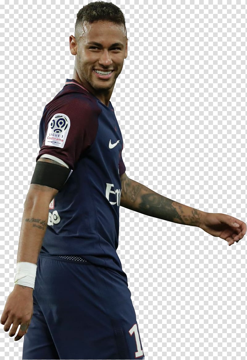 men's blue and maroon soccer jersey, Neymar Paris Saint-Germain F.C. Football player Sport, neymar transparent background PNG clipart