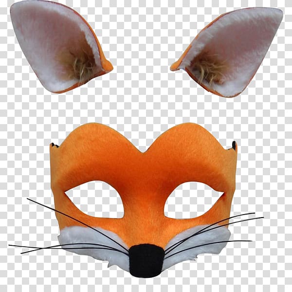 Mask Zorro Disguise Vulpini Red fox, mask transparent background PNG clipart