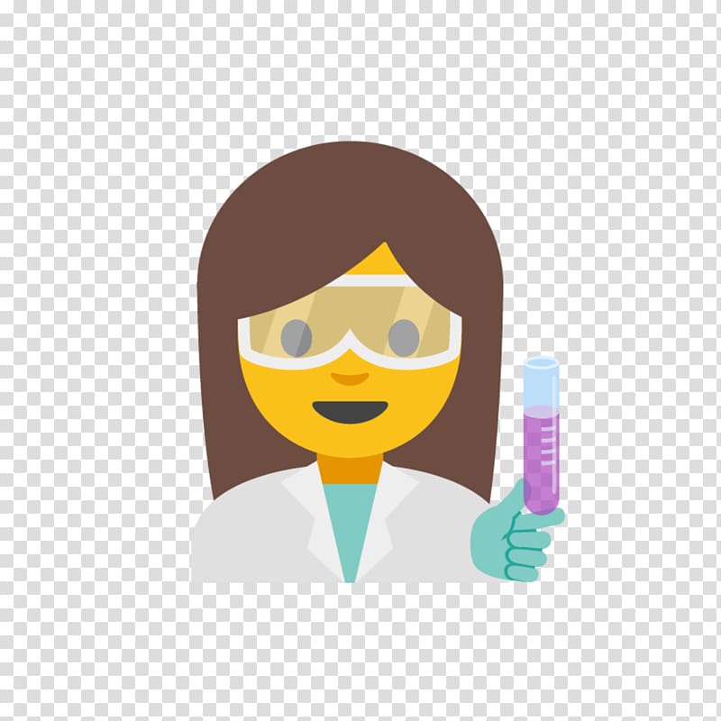 Emoji Google Woman Job Role, proposing transparent background PNG clipart