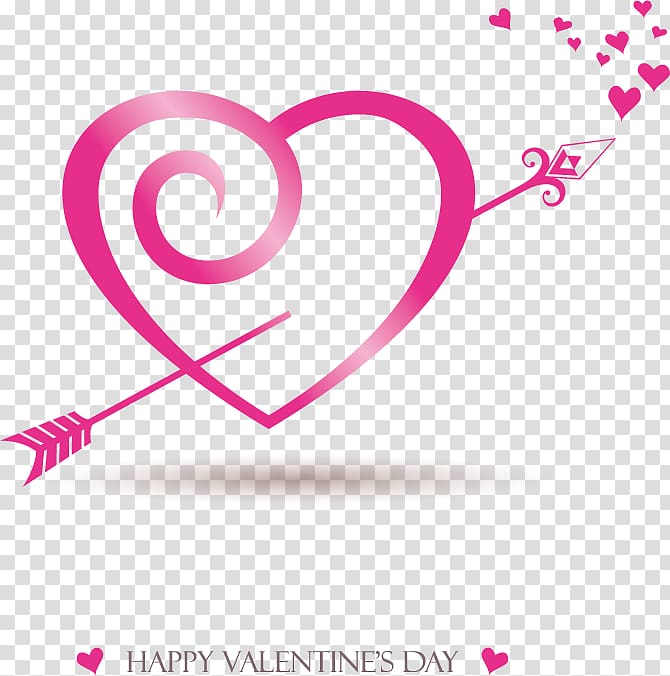 Valentines Day Heart , Pink heart transparent background PNG clipart