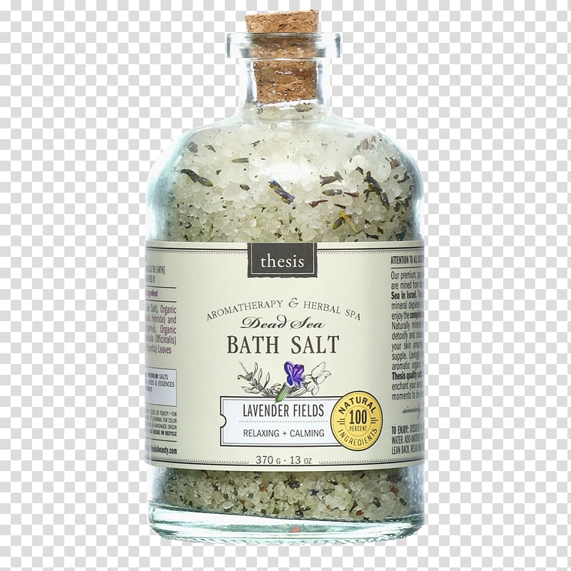 Bath salts Dead Sea salt Cosmetics Thesis, salt transparent background PNG clipart