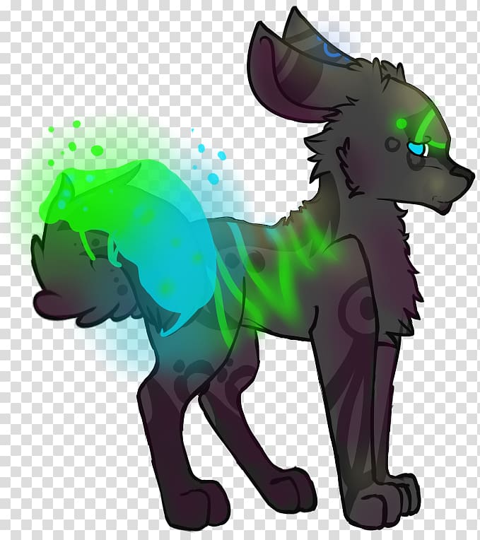 Dog Horse Green Legendary creature, diamond shine transparent background PNG clipart