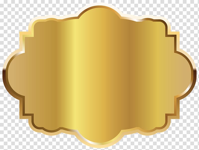Download Gold Frame Illustration Label Name Tag Transparent Background Png Clipart Hiclipart PSD Mockup Templates