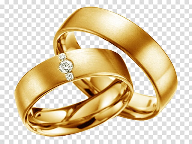 Wedding ring Gold Engagement ring Białe złoto, matrimonio transparent background PNG clipart