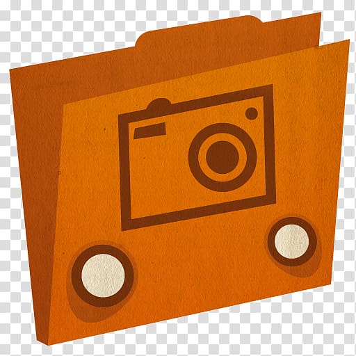 brown camera folder , angle material yellow, transparent background PNG clipart