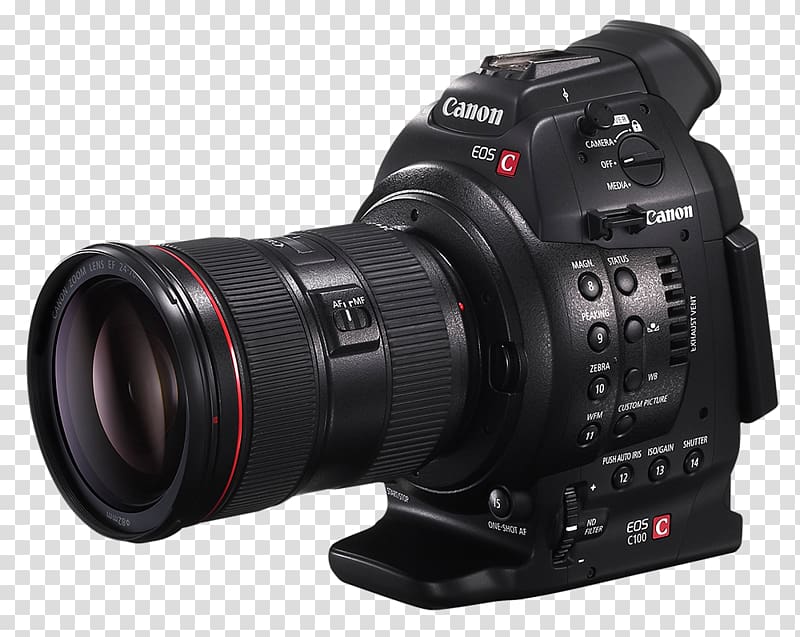 Canon EOS C100 Canon EF lens mount Canon Cinema EOS Canon EOS C500, Camera High-Quality transparent background PNG clipart