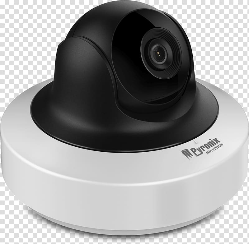 IP camera Hikvision Pan–tilt–zoom camera Video Cameras, network security guarantee transparent background PNG clipart