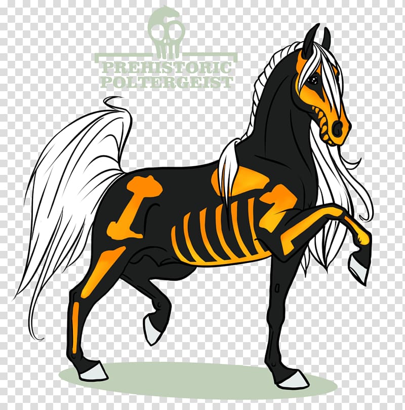 Mustang Stallion Pack animal Character, prehistoric cave paintings transparent background PNG clipart
