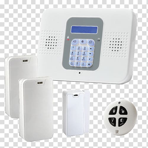 Alarm device Security Alarms & Systems General Packet Radio Service Wireless, digital electronic products transparent background PNG clipart