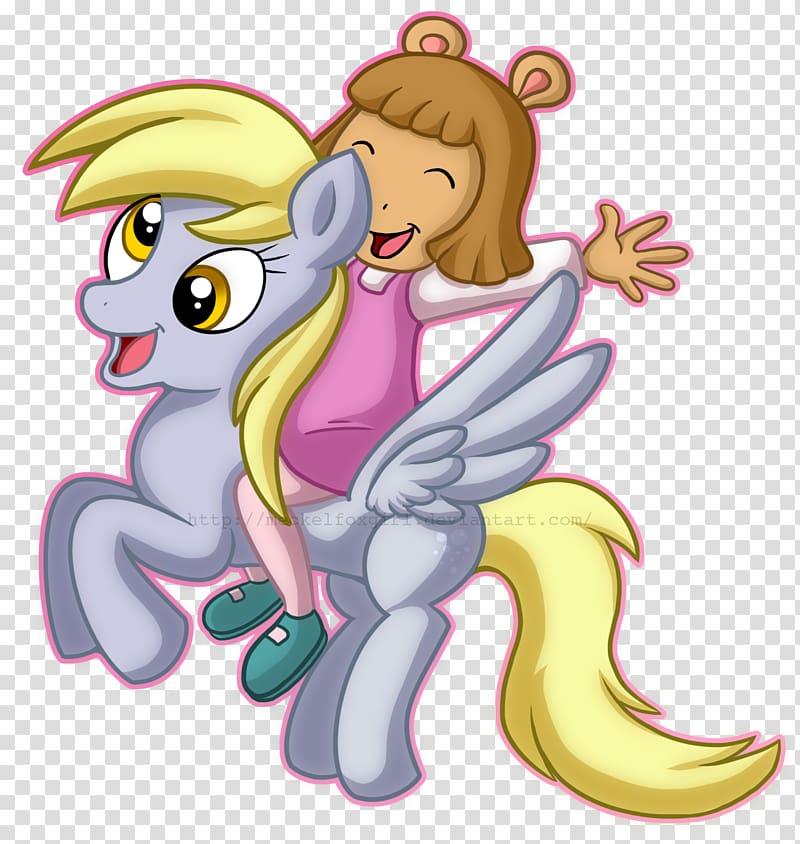 Pony Derpy Hooves Arthur Read PBS Kids, and lovable transparent background PNG clipart
