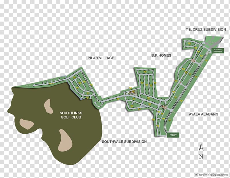 Ayala Alabang Map, Filinvest transparent background PNG clipart