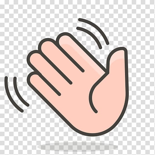 hand wave clip art