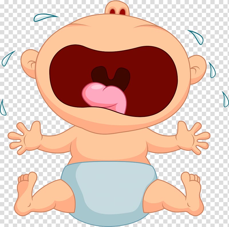 baby cry clipart