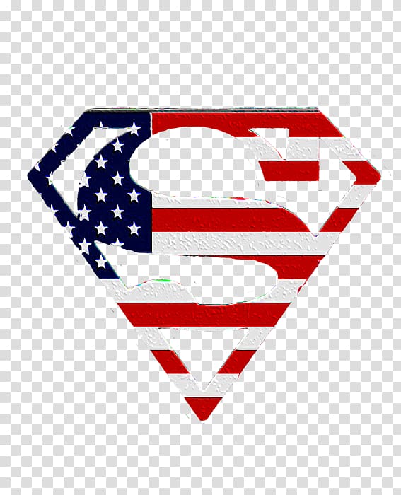 Superman Logo Flag Of The United States T Shirt American