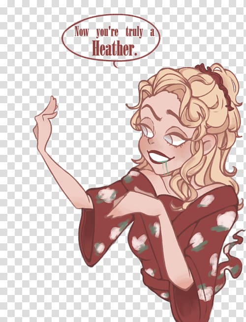 Thumb Illustration Human behavior, heather chandler x veronica sawyer transparent background PNG clipart