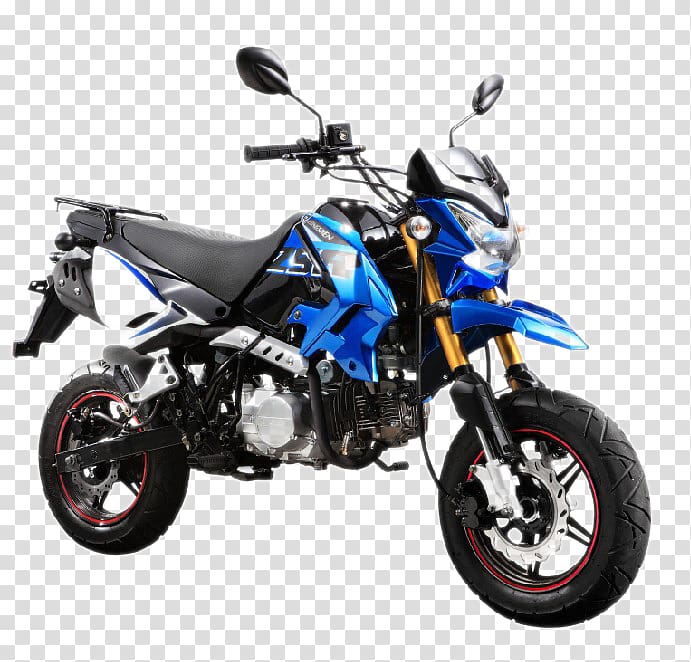 Car Piaggio Zongshen Motorcycle Supermoto, Zongshen sharp cool ZS125GY-5 transparent background PNG clipart