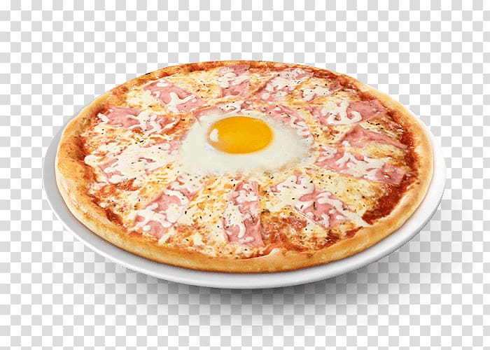 Pizza Ham Goat cheese Bolognese sauce Bacon, pizza transparent background PNG clipart