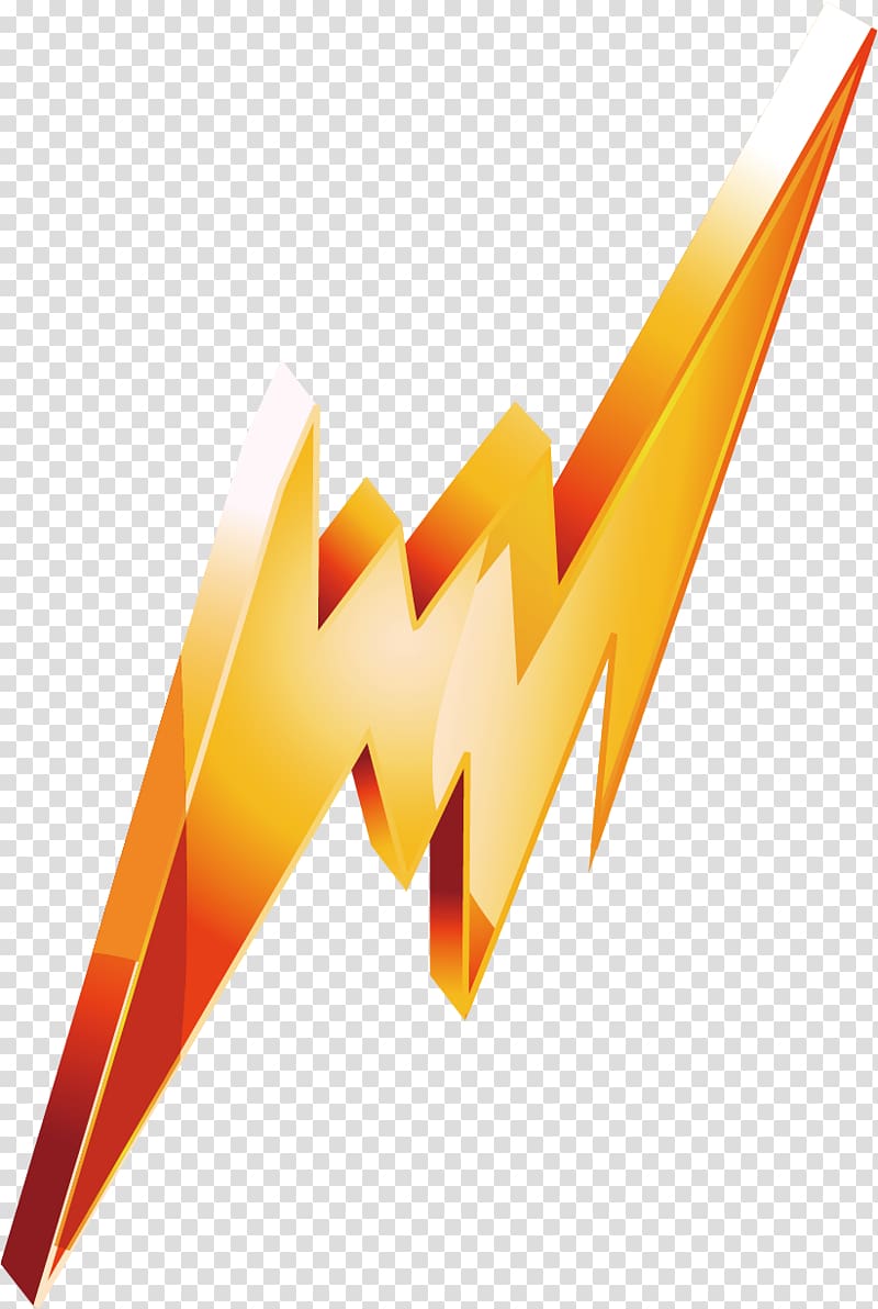Yellow Lightning strike, FIG yellow lightning material transparent background PNG clipart