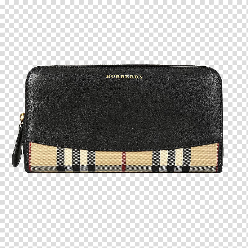 Wallet Burberry HQ Handbag, Burberry leather wallet transparent background PNG clipart