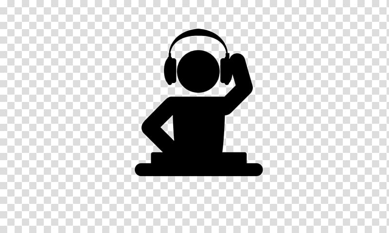 Disc jockey DJ mix Logo Music, design transparent background PNG clipart