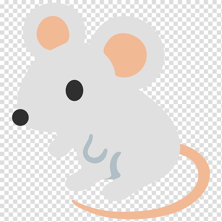 Computer mouse Rat Emoji , mouse transparent background PNG clipart