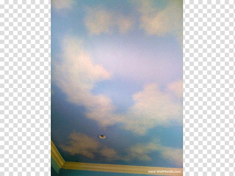 Wall Painted Ceiling Painting Watercolor Sky Transparent