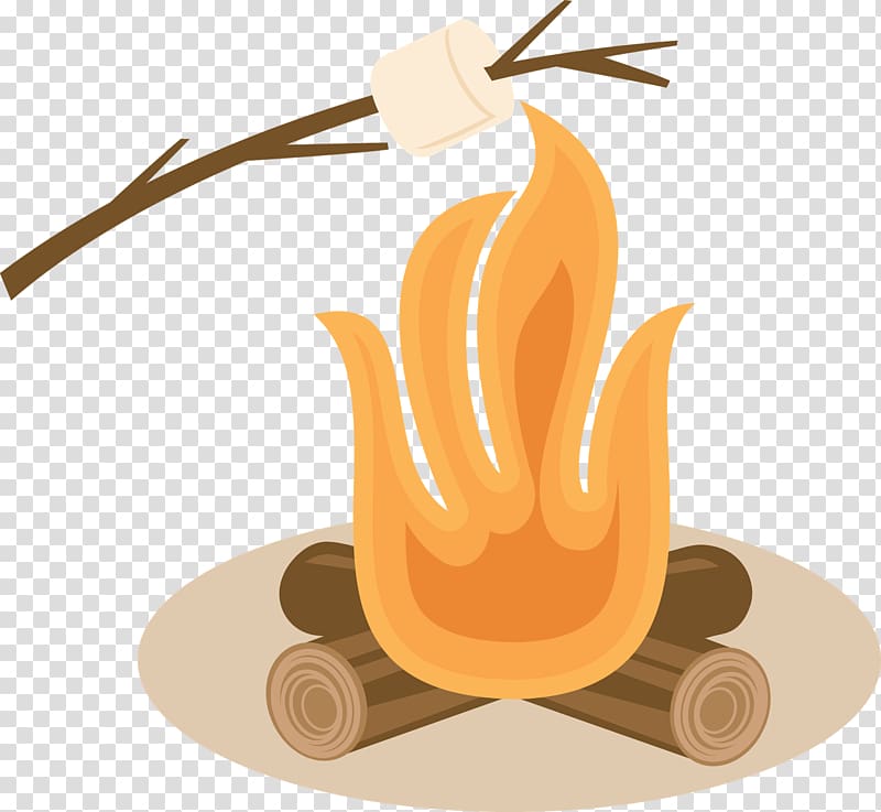 bonfire and marshmallow clip aret, S\'more Toast Marshmallow Roasting , bonfire transparent background PNG clipart