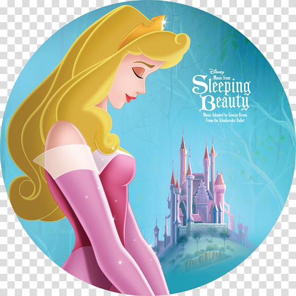 Princess Aurora disc Soundtrack Phonograph record Music, Main Title Once Upon A Dream Prologue transparent background PNG clipart