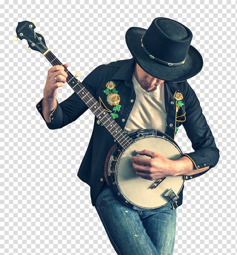 man playing banjo guitar , Playlist Music Spotify Song Boyce Avenue, Musician transparent background PNG clipart
