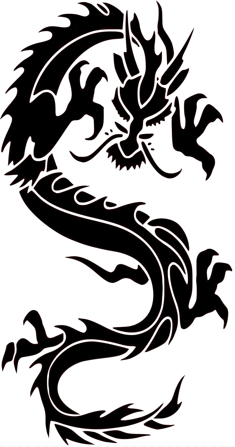 Wall Decal Sticker Dragon, Chinese Dragons Transparent Background Png 