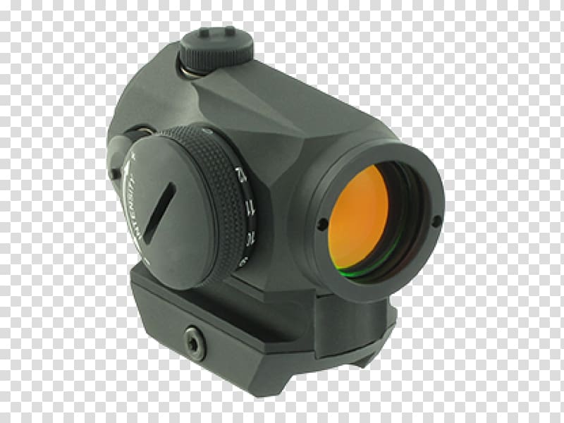 Aimpoint AB Red dot sight Reflector sight Picatinny rail, weapon transparent background PNG clipart