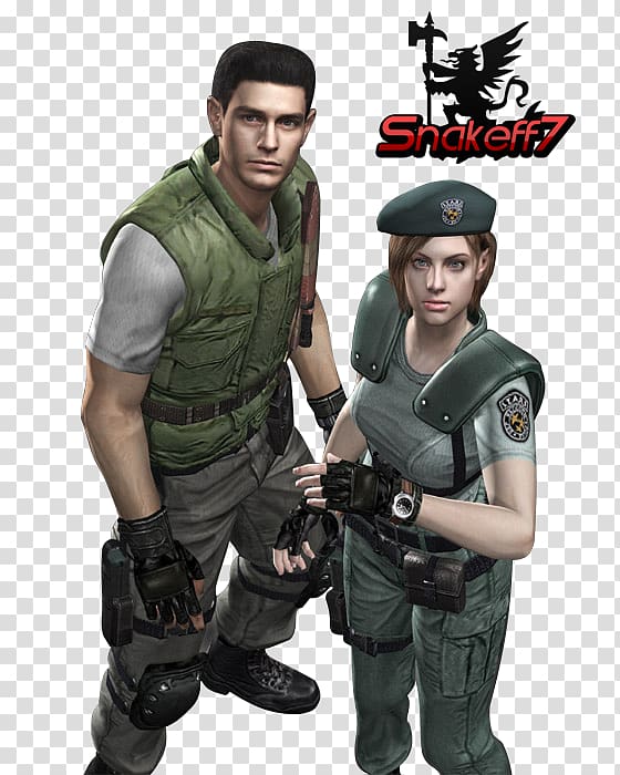 Chris Redfield Jill Valentine Resident Evil 4 Resident Evil: Operation Raccoon City Soldier, Soldier transparent background PNG clipart