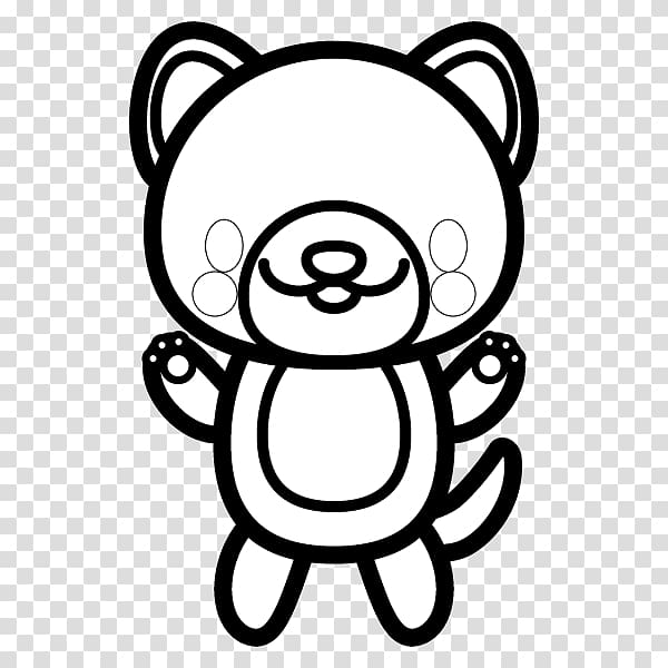 (株)大山工業本社 Angry Cat Line art Drawing, standing dog transparent background PNG clipart