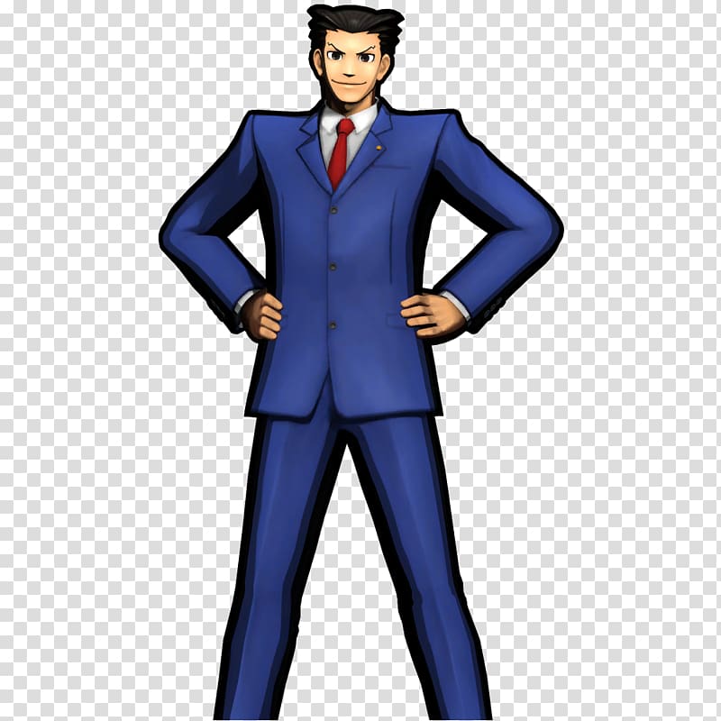 Ace Attorney Wiki - Ace Attorney Trials And Tribulations Edgeworth, HD Png  Download , Transparent Png Image - PNGitem