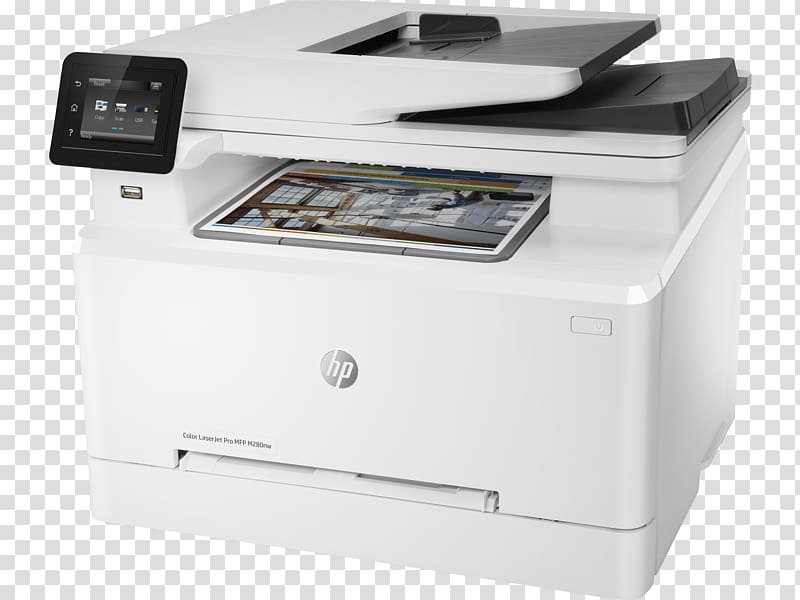 Hewlett-Packard HP LaserJet Pro M281 Multi-function printer Duplex printing, hewlett-packard transparent background PNG clipart