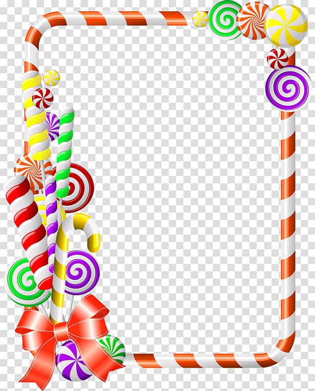 multicolored candy cane illustration, Candy Land Candy cane Lollipop Cotton candy , Sweets candy bars transparent background PNG clipart