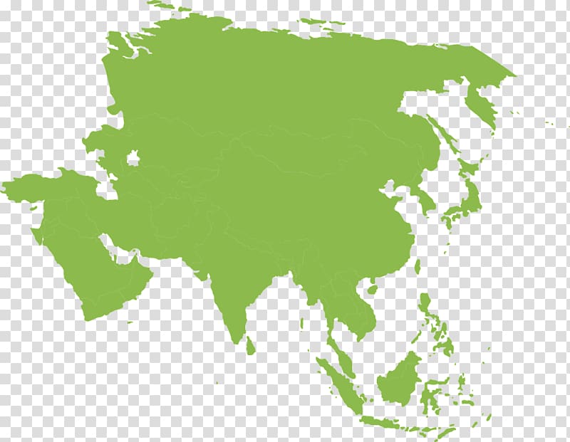 Asia South America Continent , map transparent background PNG clipart