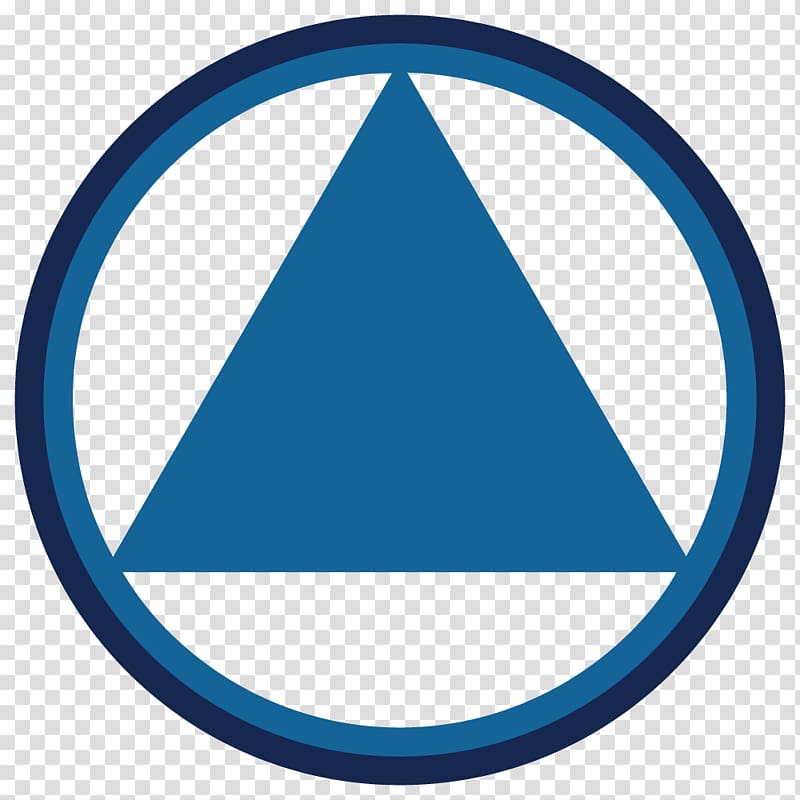 Ottawa Area Intergroup of Alcoholics Anonymous Logo Triangle , SIMBOL transparent background PNG clipart